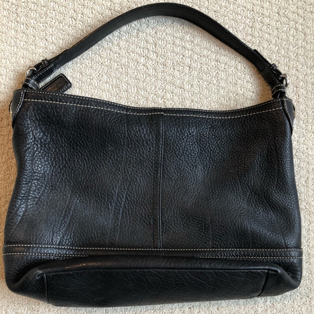 Coach Black Hobo Bag